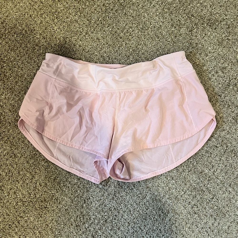 Speed up low rise lined short 2.5”